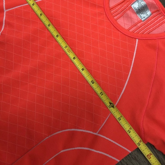 Athleta Finish Fast Seamless Active Tangerine Sm - Picture 8 of 8